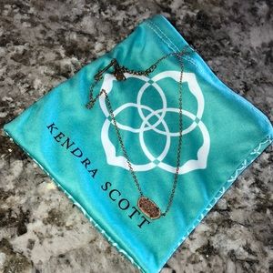 Elisa Rose Gold Pendant Necklace